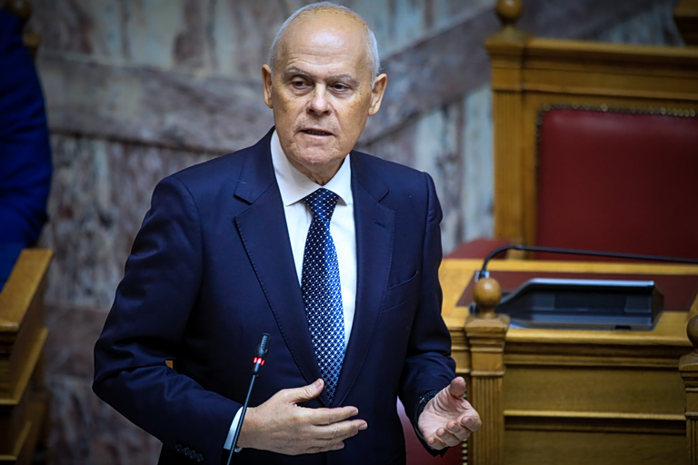 Μητσοτάκης – Σαμαράς στην κηδεία Ταγαρά
