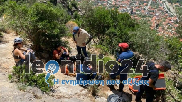 Λεωνίδιο: Νεαρή αναρριχήτρια τραυματίστηκε στο κεφάλι και μεταφέρθηκε στο Κέντρο Υγείας