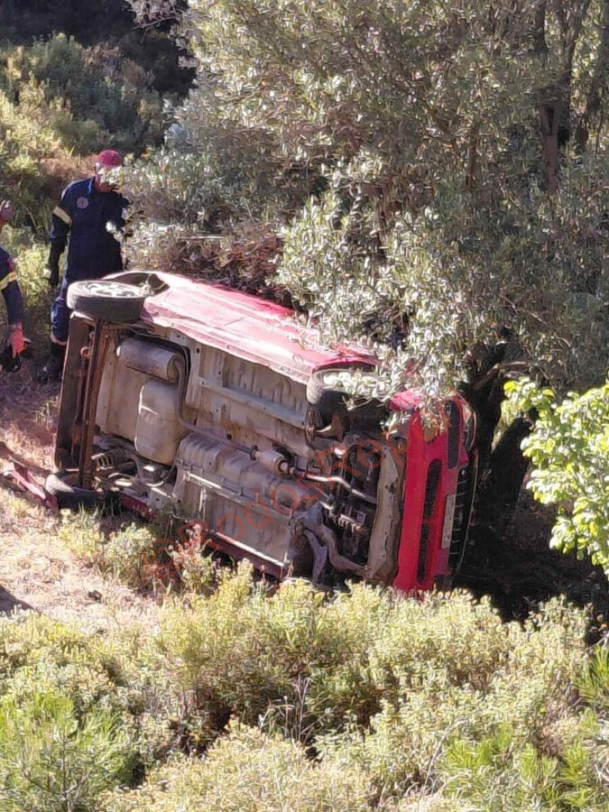 Ρόδος: Θανατηφόρο τροχαίο στην περιοχή της Κρητηνίας - Αυτοκίνητο έπεσε στον γκρεμό