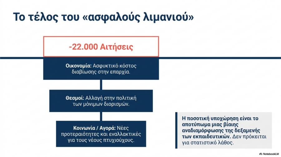 Εκπαιδευτικοί: Γιατί γυρίζουν την πλάτη στο δημόσιο σχολείο - Ο αριθμός «καμπανάκι»
