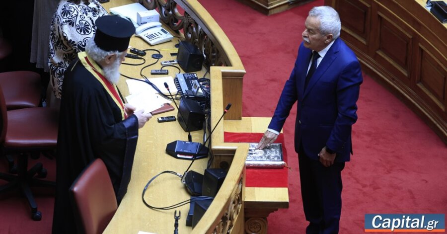 Βουλή: Ορκίστηκε βουλευτής ο Κ. Κόλλιας