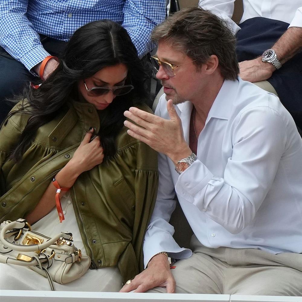 Brad Pitt - Ines de Ramon: Μαγνήτισαν τα βλέμματα στο Παρίσι στον τελικό του Roland Garros