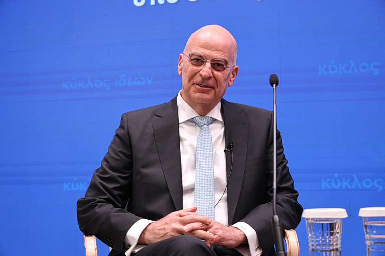 Δένδιας από Λευκωσία: Η επιχείρηση «Ασπίδες» έχει μια πολύ κεντρική σημασία
