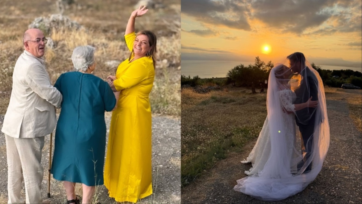 Βίκυ Σταυροπούλου: Τα τρυφερά λόγια για το γάμο της κόρης της, Δανάης Μπάρκα με τον Φάνη Μπότση