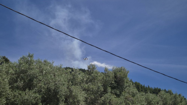 Σκόπελος: Χωρίς ενεργό μέτωπο η φωτιά - Διερευνώνται τα αίτιά της