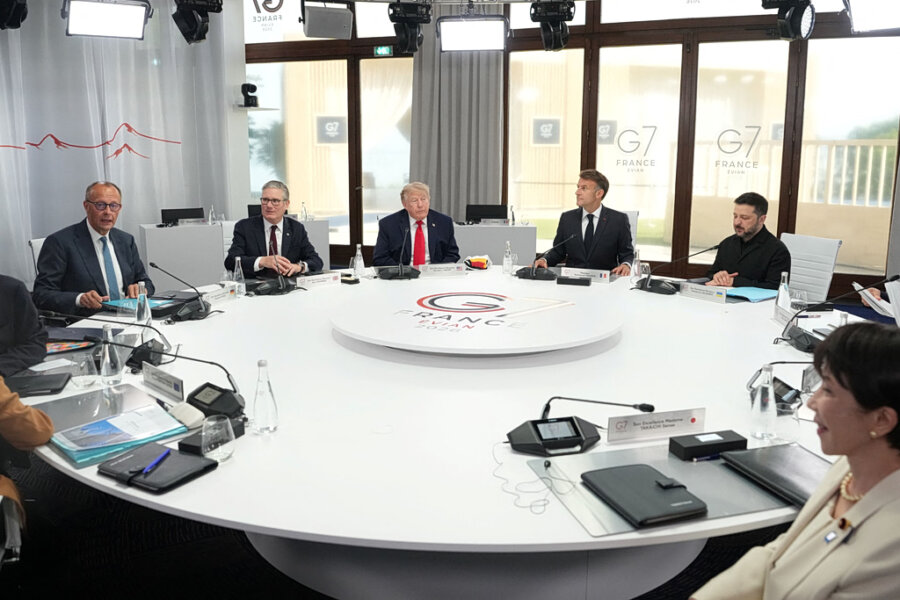 G7 summit in Evian