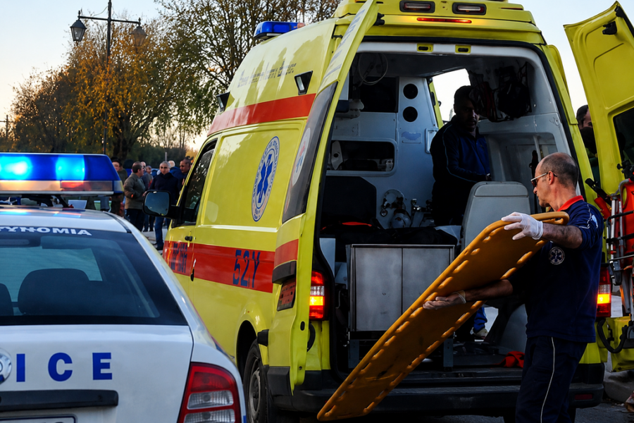 Χαλκιδική: Τρεις τραυματίες σε μετωπική σύγκρουση δύο ΙΧ στην επαρχιακή οδό Ρεντίνας – Ουρανούπολης