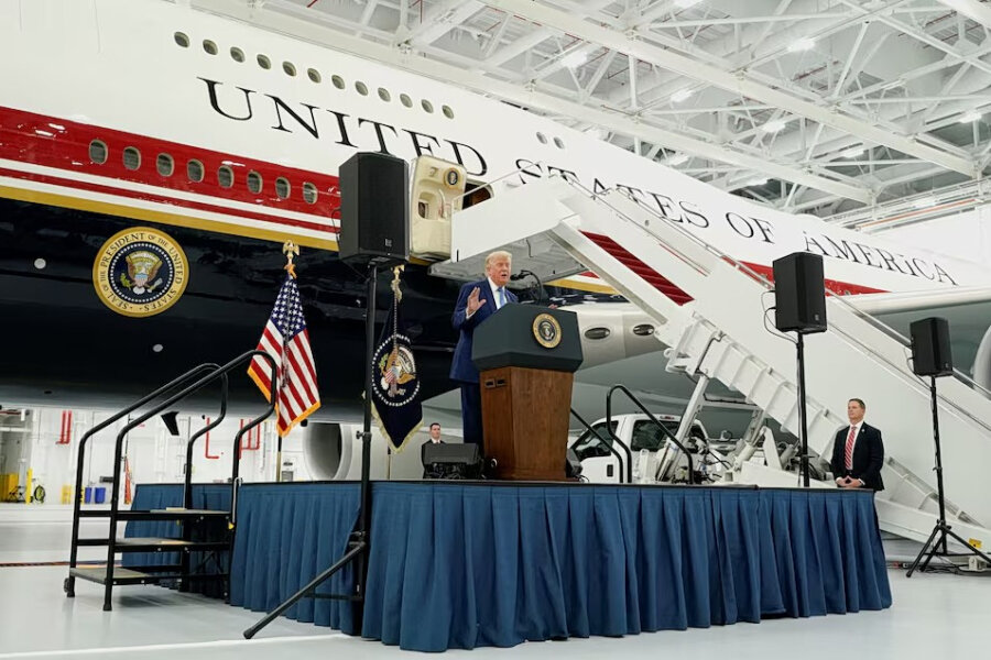 Το ολοκαίνουριο Air Force One που παρέλαβε ο Τραμπ ως δώρο από το Κατάρ – Προανήγγειλε ταξίδια στην Τουρκία και την Κίνα