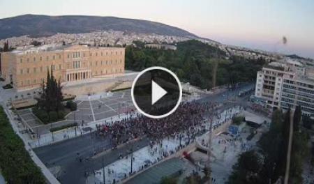 【LIVE】 Βουλή των Ελλήνων - Αθήνα - Σύνταγμα | SkylineWebcams