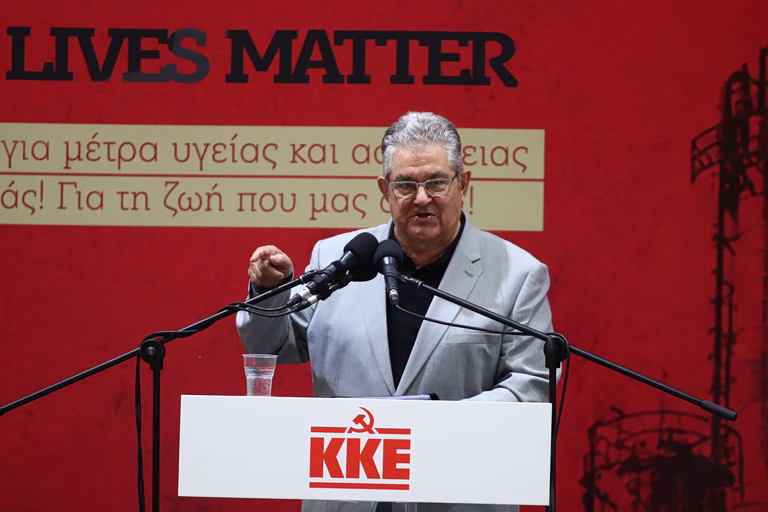 Κουτσούμπας: «Ακήρυχτος πόλεμος» στους χώρους δουλειάς με θύματα «μόνο τους εργαζόμενους»