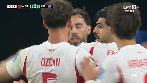 Ανατροπή στο Λος Άντζελες: 2-1 η Τουρκία με τον Κιοκτσού (vids)