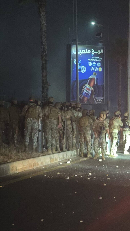 Διαδηλώσεις στην Βηρυτό - Ο στρατός στους δρόμους μετά την συμφωνία Ισραήλ - Λιβάνου [βίντεο]