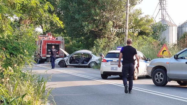 Τραγωδία στη Θεσσαλονίκη: Νεκρός 42χρονος σε τροχαίο με μετωπική σύγκρουση δύο ΙΧ