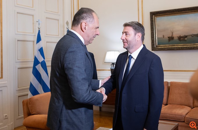 Συναντήσεις Ν. Ανδρουλάκη με Γ. Γεραπετρίτη και Ν. Δένδια