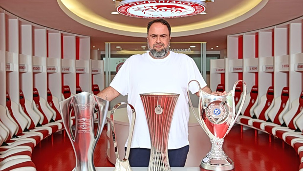 Η γιγάντωση του Ολυμπιακού συνεχίζεται - Ο Βαγγέλης Μαρινάκης παρουσιάζει το νέο «Γεώργιος Καραϊσκάκης»