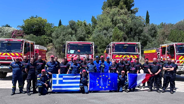 Γαλλία: Σε δύο δασικές πυρκαγιές επιχείρησε η ελληνική ομάδα δασοπυρόσβεσης