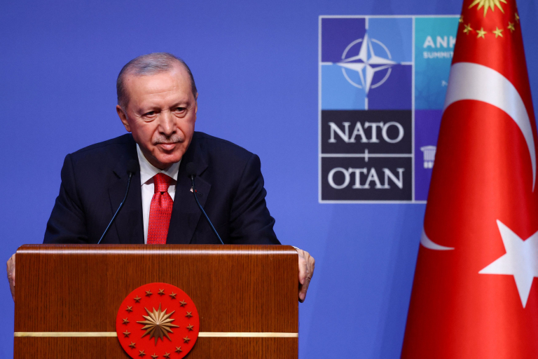 Ο πρόεδρος της Τουρκίας, Ρετζέπ Ταγίπ Ερντογάν