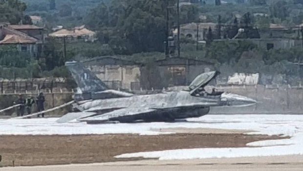 Ζάκυνθος: Στο μικροσκόπιο της Πολεμικής Αεροπορίας τα αίτια την αναγκαστικής προσγείωσης του F-16