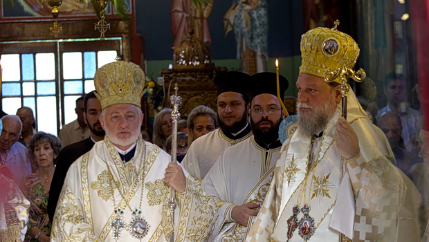 Στη Νέα Ιωνία ο αρχιεπίσκοπος Αμερικής Ελπιδοφόρος