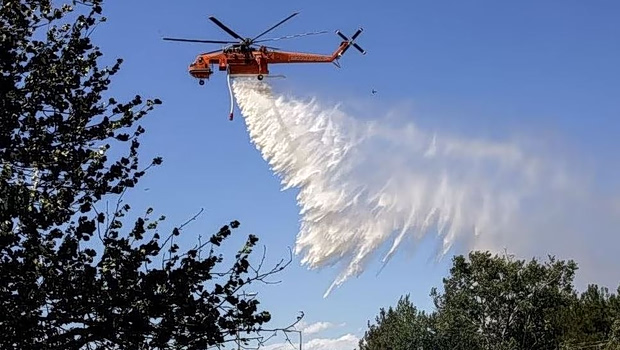 Πυρκαγιά σε αγροτική έκταση στην περιοχή Ύπατο Θήβας