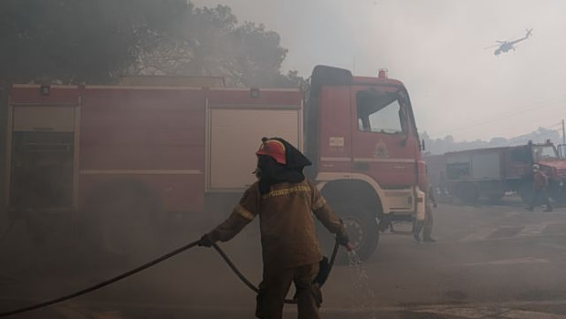 Συναγερμός για φωτιά στα Χανιά - Ήχησε το 112