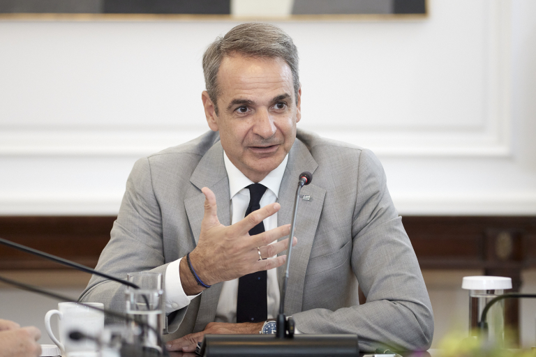 Στη συνεδρίαση της Κοινοβουλευτικής Ομάδας της ΝΔ ο Κυριάκος Μητσοτάκης