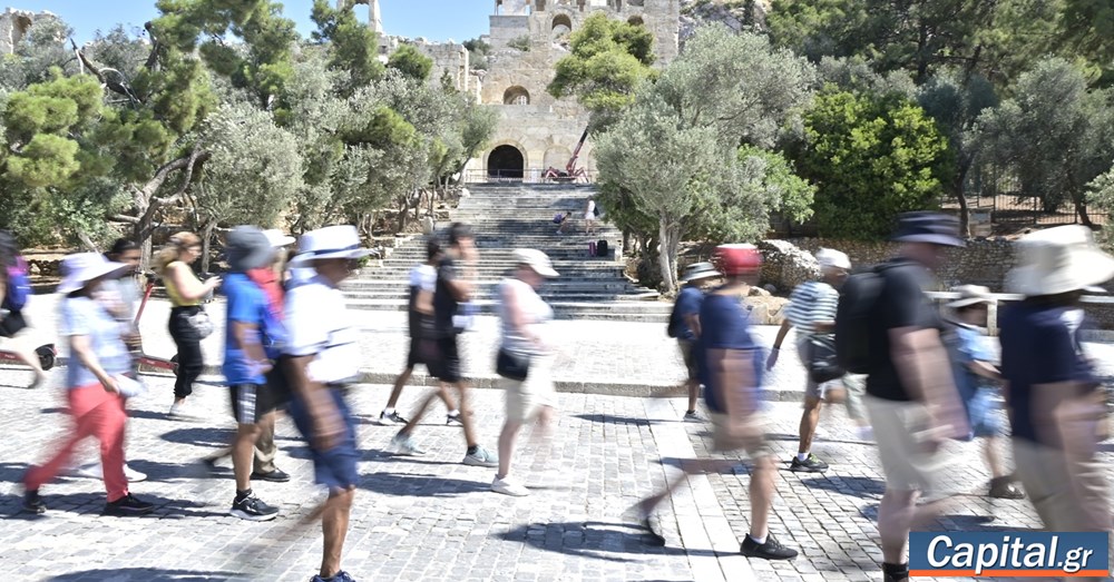 Άλμα 25,8% των τουριστικών εσόδων στο πεντάμηνο
