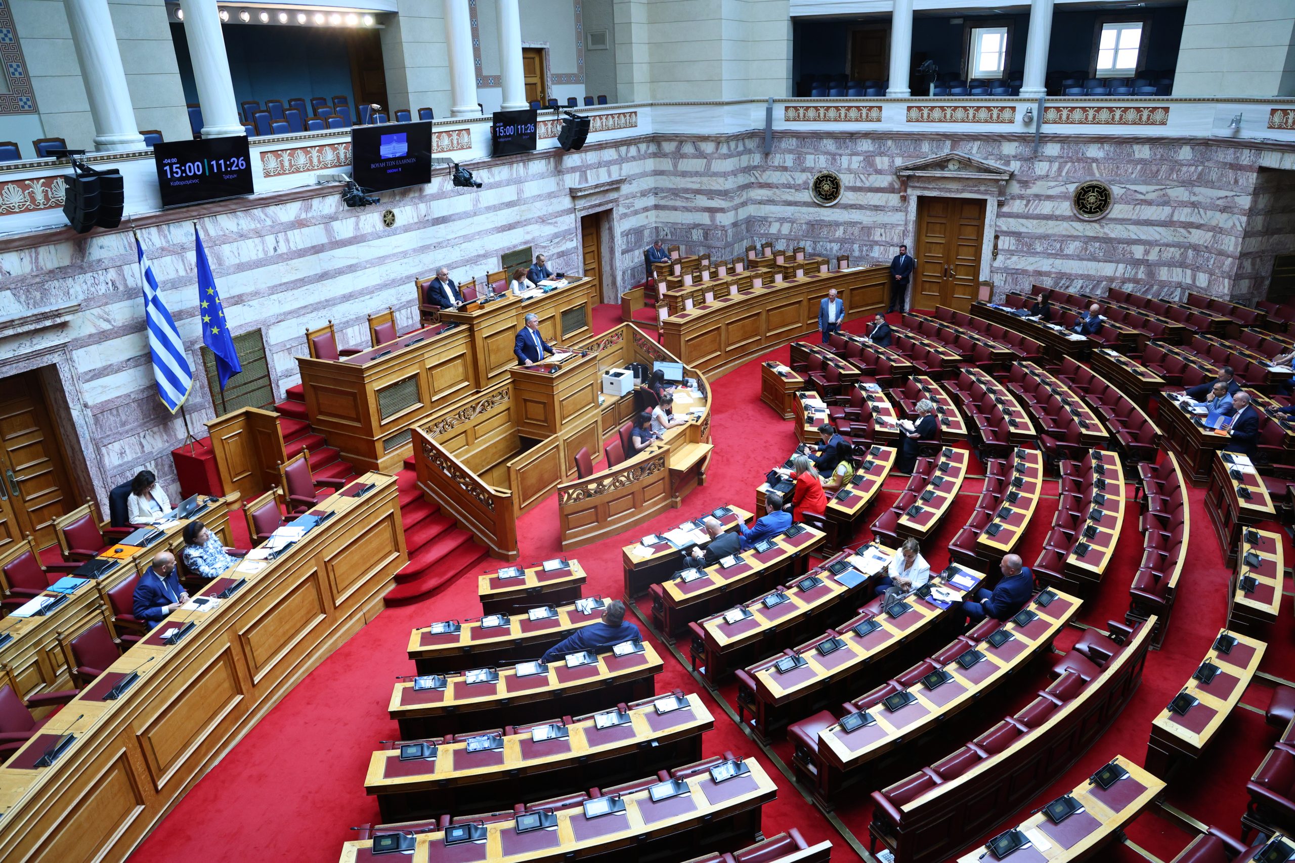 [388671] ΒΟΥΛΗ / ΗΜΕΡΗΣΙΑ ΔΙΑΤΑΞΗ ΟΛΟΜΕΛΕΙΑΣ / ΣΧΕΔΙΟ ΝΟΜΟΥ ΥΠΟΥΡΓΕΙΟΥ ΠΟΛΙΤΙΣΜΟΥ (ΓΙΑΝΝΗΣ ΠΑΝΑΓΟΠΟΥΛΟΣ / EUROKINISSI)