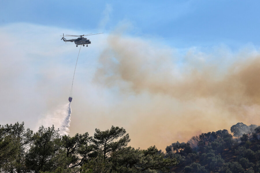 Ειδική πλατφόρμα για την προσωρινή διαμονή πληγέντων από την πυρκαγιά στο Ρέθυμνο
