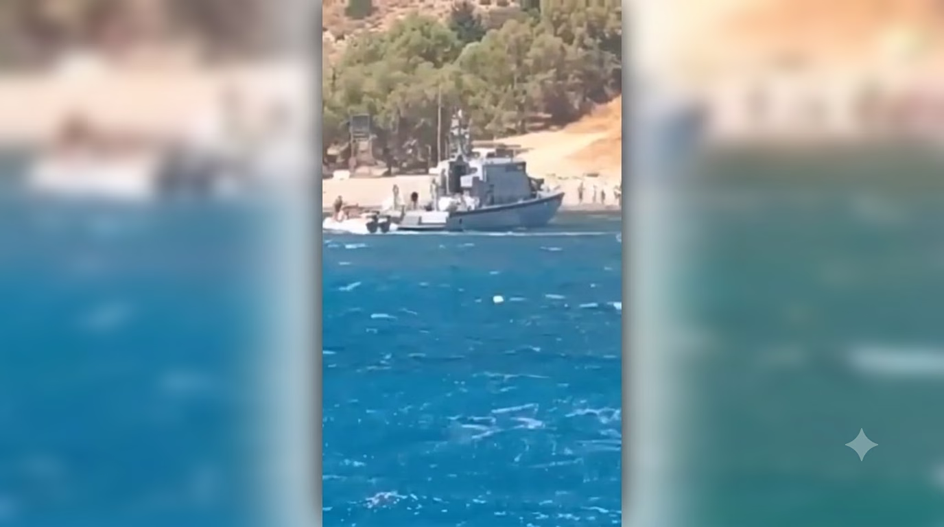 Επιχείρηση-θρίλερ στην Πρέβελη: Το Λιμενικό απομάκρυνε 51 άτομα μέσα από τους καπνούς και τα 8 μποφόρ