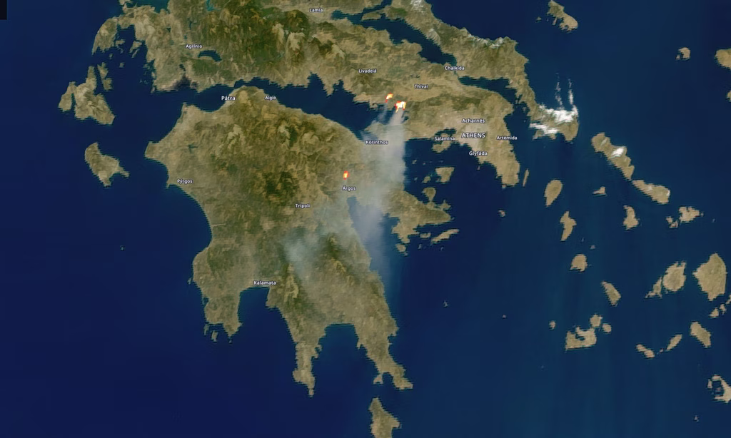 Το Copernicus εγκαινιάζει νέα πλατφόρμα για την παρακολούθηση δασικών πυρκαγιών