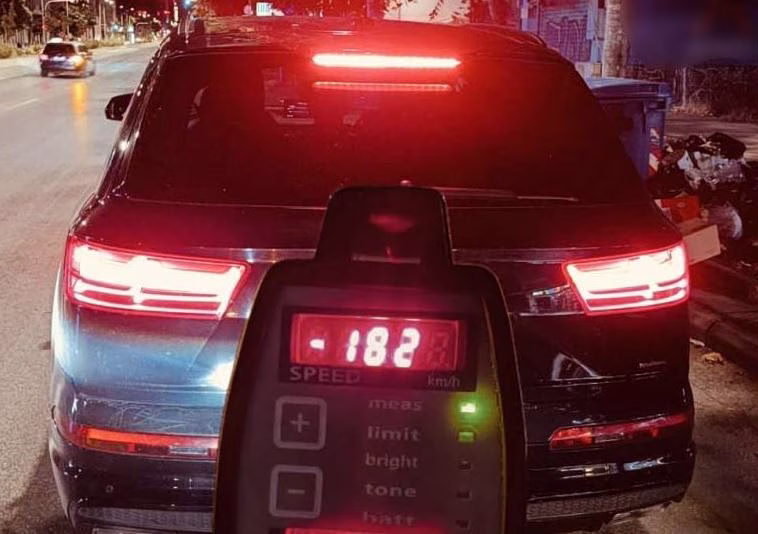 Θεσσαλονίκη: Έτρεχε με 182 χλμ στην ΠΑΘΕ – Σύλληψη 27χρονου