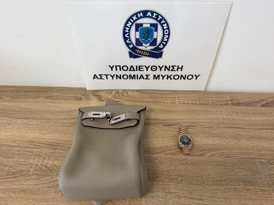 Μύκονος: Οδηγός έκλεψε τσάντα και ρολόι αξίας €75.000 από Ουκρανό τουρίστα