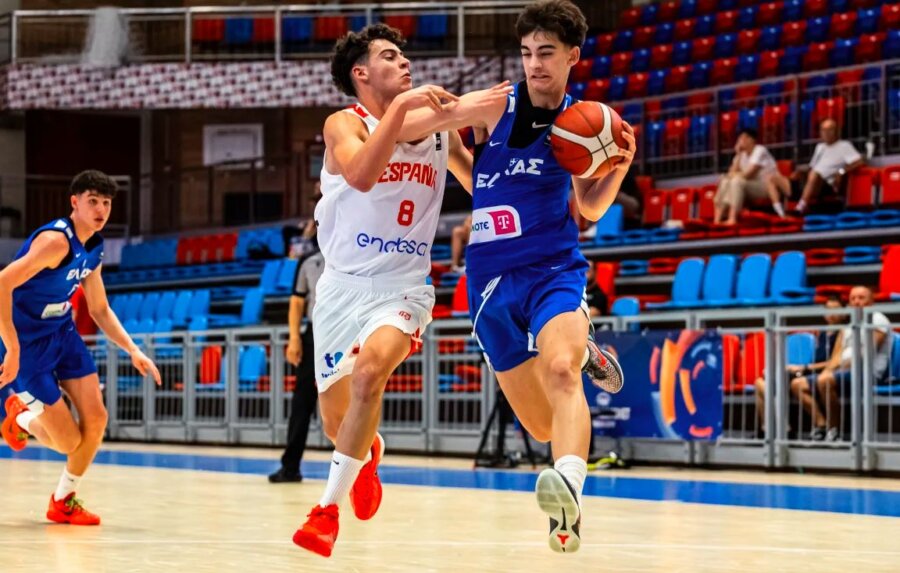 Ισπανία – Ελλάδα 96-85 παρ. (83-83 κ.δ): «Λύγισε» στην παράταση η Εθνική Παίδων