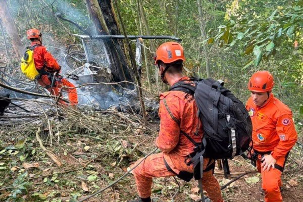 Βραζιλία: Τέσσερις νεκροί από συντριβή ελικοπτέρου στο Ρίο ντε Τζανέιρο – Πιλότος και τρεις επιβάτιδες