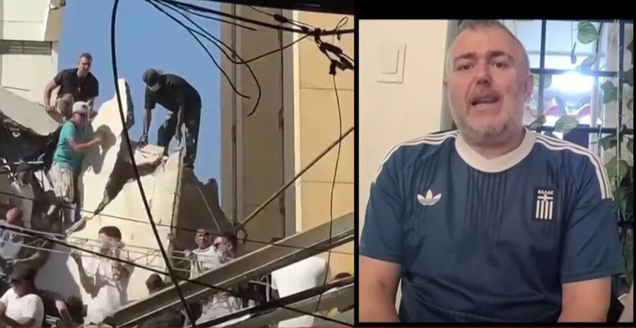 Συγκλονίζει Έλληνας που έζησε τον σεισμό στην Κολομβία - «Δεν έχω βιώσει κάτι ανάλογο, είναι η στιγμή που παγώνεις»