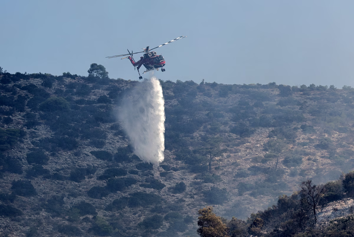 Ποιες περιοχές κινδυνεύουν περισσότερο από πυρκαγιές την Τετάρτη 12 Αυγούστου