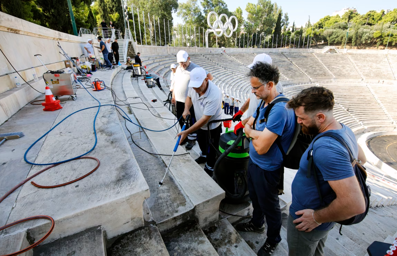 Τον γύρο του κόσμου η είδηση για τις εργασίες που γίνονται στο Καλλιμάρμαρο με τη στήριξη του Βαγγέλη Μαρινάκη (pics)