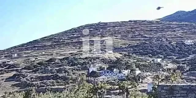 Νέο βίντεο της πτώσης του Bell 206 στη Σίφνο – Τα δύο στοιχεία που εξετάζονται