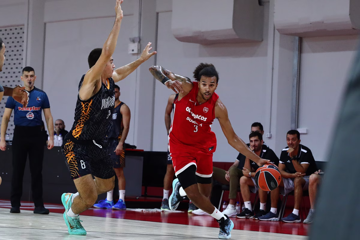 Ολυμπιακός – Προμηθέας 77-63: Πρώτο ανεπίσημο φιλικό για τους «ερυθρόλευκους»