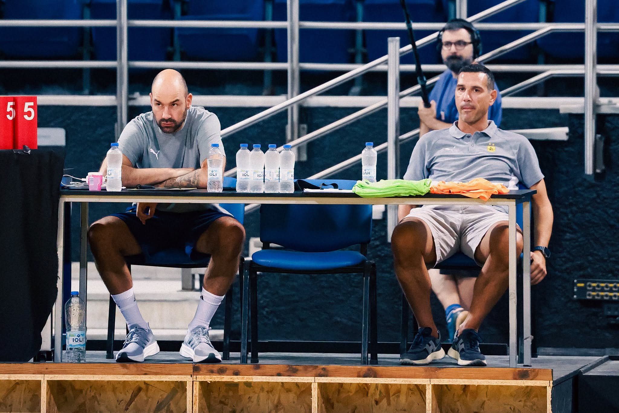 Άρης: Η πρώτη προπόνηση του Σπανούλη στο «Nick Galis Hall» (vid+pics)