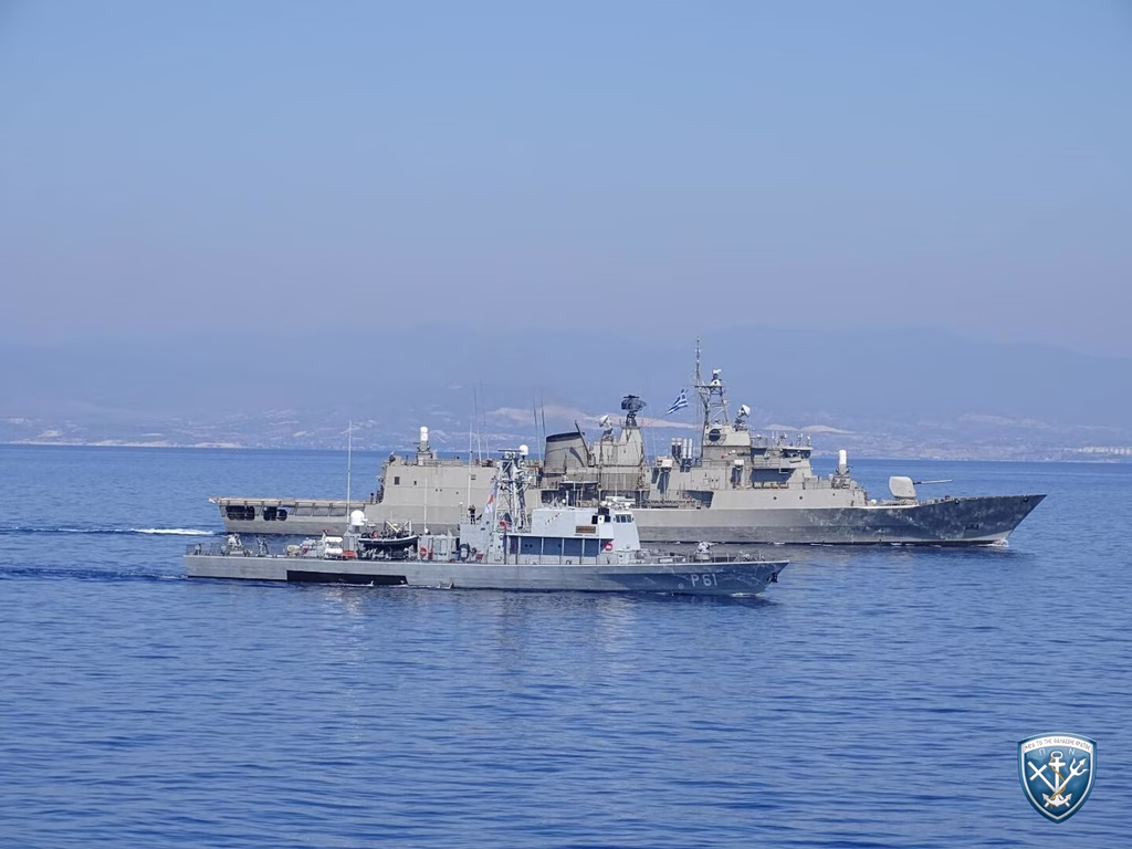 Ελλάδα – Κύπρος: Κοινή άσκηση Έρευνας και Διάσωσης με τις φρεγάτες «Ύδρα» και «Νικηφόρος Φωκάς»