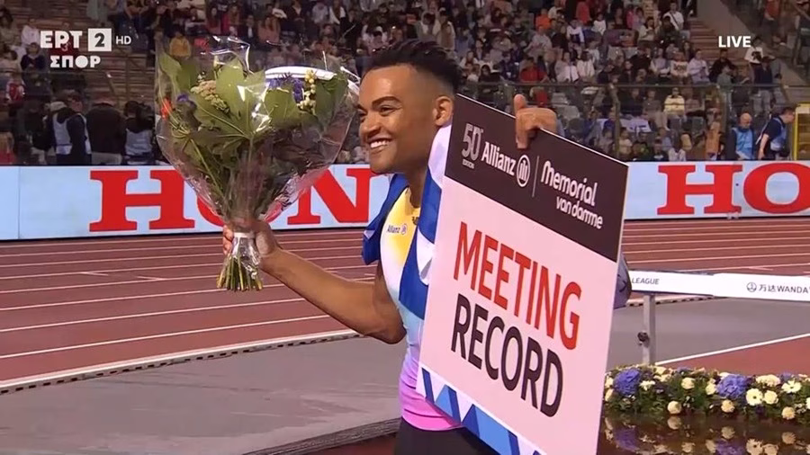 Diamond League Βρυξελλών: Ο Καραλής πανηγυρίζει το «διαμάντι» και το ρεκόρ μίτινγκ (vids)