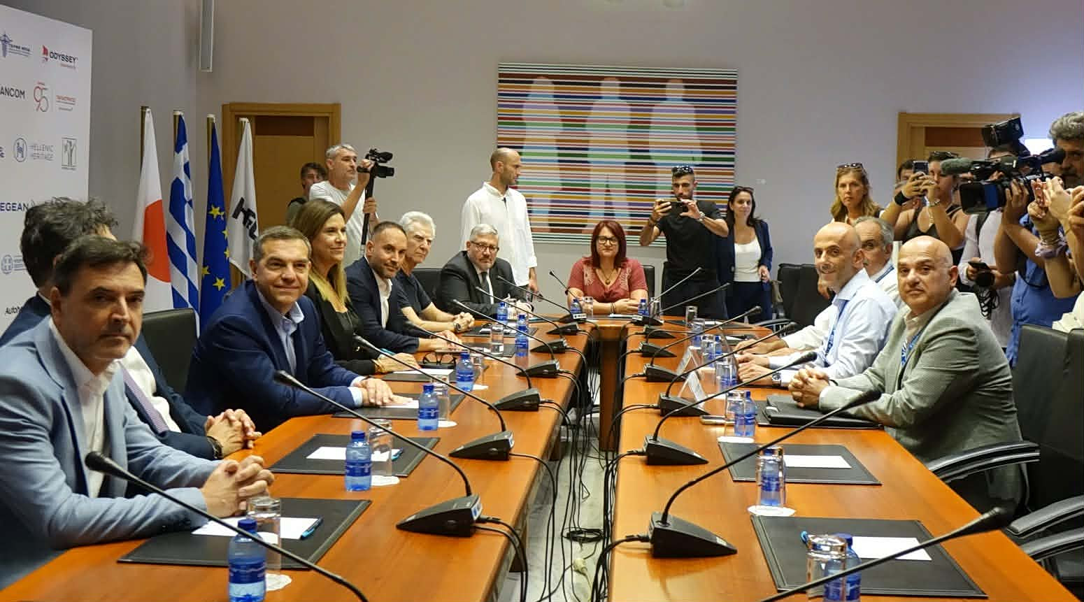 ΕΛΑΣ: Συνάντηση Αλέξη Τσίπρα με διοίκηση ΔΕΘ – Helexpo