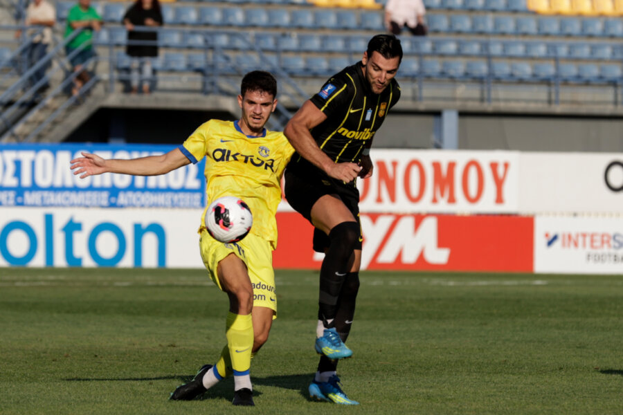 Asteras Aktor – Άρης 1-1: Χωρίς νικητή το ματς στην Τρίπολη