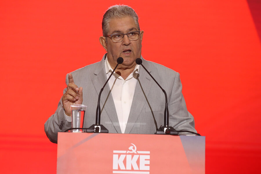 Κουτσούμπας στη ΔΕΘ: «Για να κερδίσει ο λαός πρέπει να χάσει το κεφάλαιο» – Επίθεση στην κυβέρνηση για οικονομία, εξοπλισμούς και εργασιακά