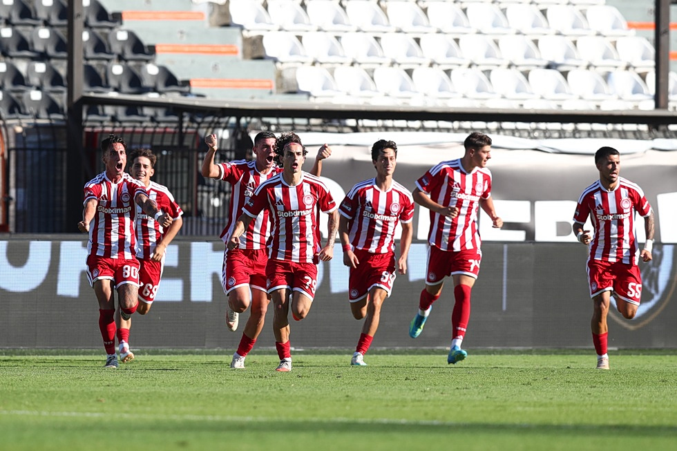 Νίκη Βόλου – Ολυμπιακός Β’ 1-2: Τρίποντο με ανατροπή για τους Ερυθρόλευκους
