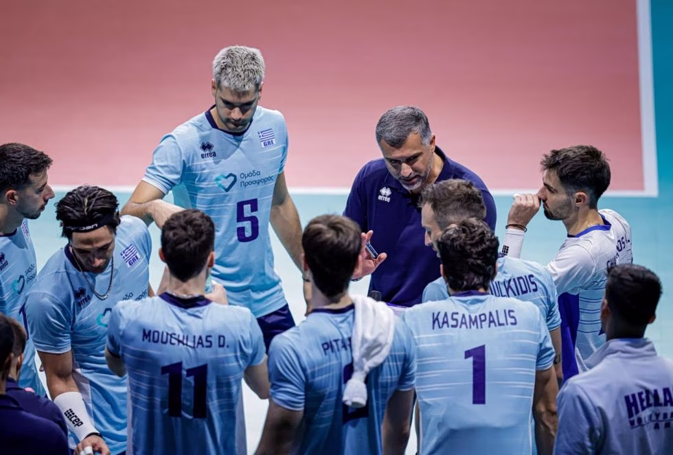 LIVE το παιχνίδι για το Eurovolley: Σλοβακία – Ελλάδα