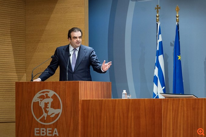 Κ. Πιερρακάκης στο ΕΒΕΑ: Εξαντλούμε όλες τις δυνατότητες στήριξης των επιχειρήσεων