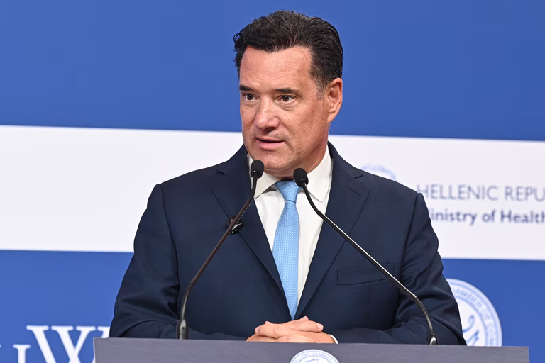 Έκτακτη συνέντευξη Τύπου Γεωργιάδη για την παρουσίαση συστήματος ΑΙ για τον έλεγχο ιδιωτικών ιατρείων
